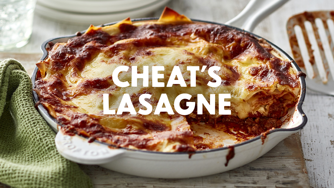 Cheat's Fry Pan Lasagne